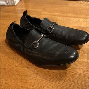 Salvatore Ferragamo Black Dress Shoes